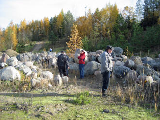 Kivien keruuretki 2013-10-12