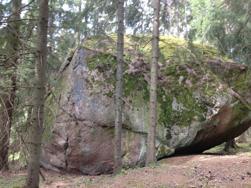 Lehmijärven siirtolohkare